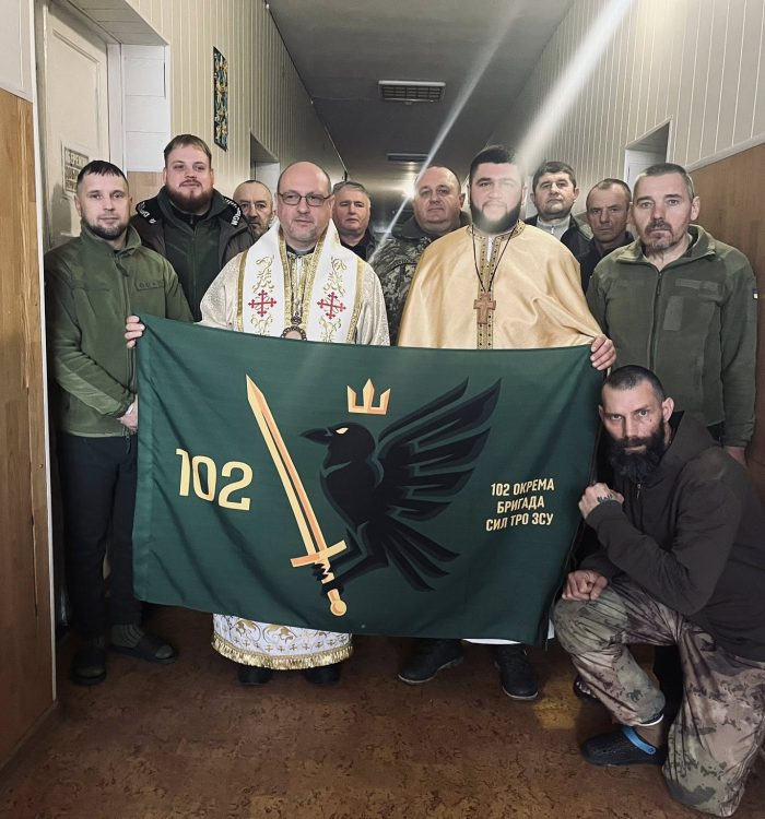 Владика Богдан Манишин відвідав воїнів102-ої окремої бригади Сил ТрО