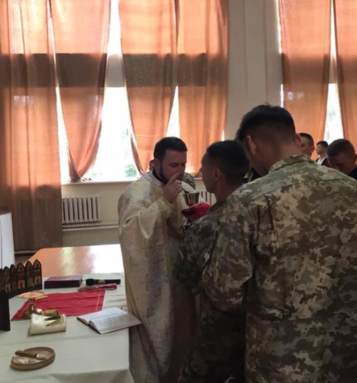 Недільна молитва на Яворівському полігоні