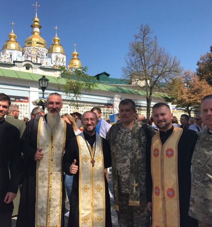 Військові капелани УГКЦ взяли участь у Марші захисників
