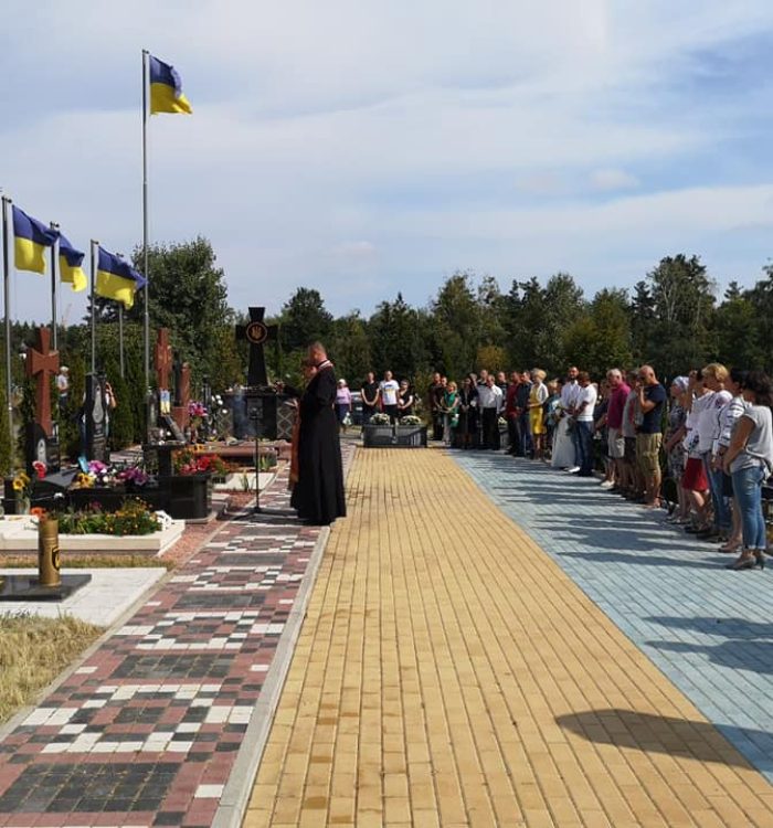 В Ірпені помолилися панахиду за полеглими українськими Героями