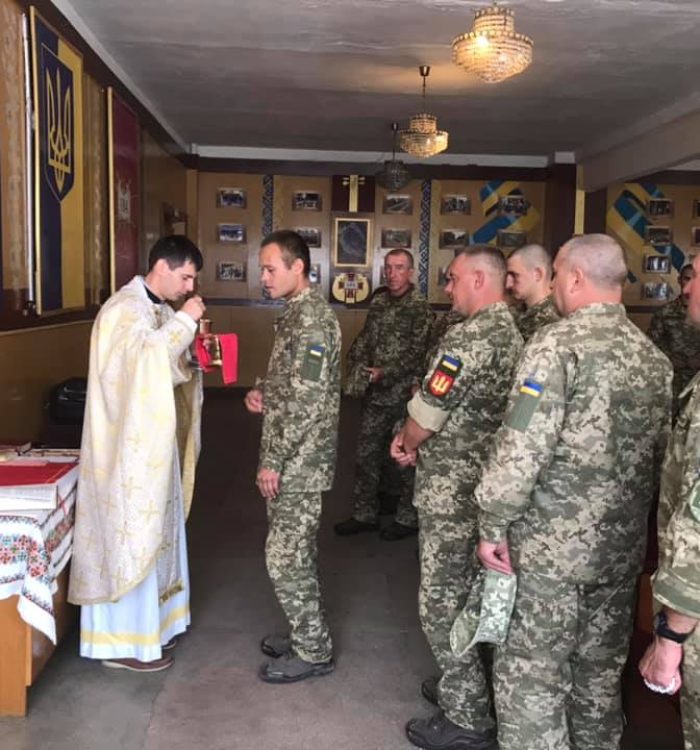 На Львівщині відбулася молитовна зустріч капелана з військовими