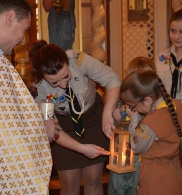 Вифлеємський вогонь миру зустріли курсанти НАСВ