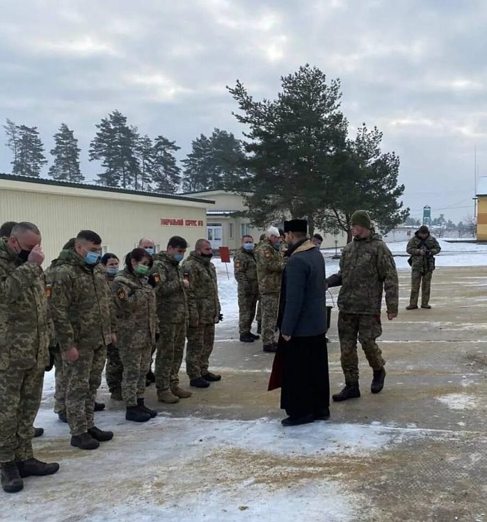 Військовий капелан взяв участь у церемонії відкриття школи самохідної артилерії