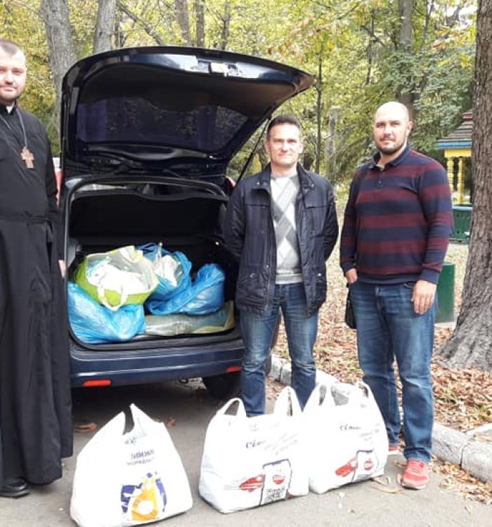 Напередодні Дня захисника України капелан відвідав поранених воїнів у військових госпіталях