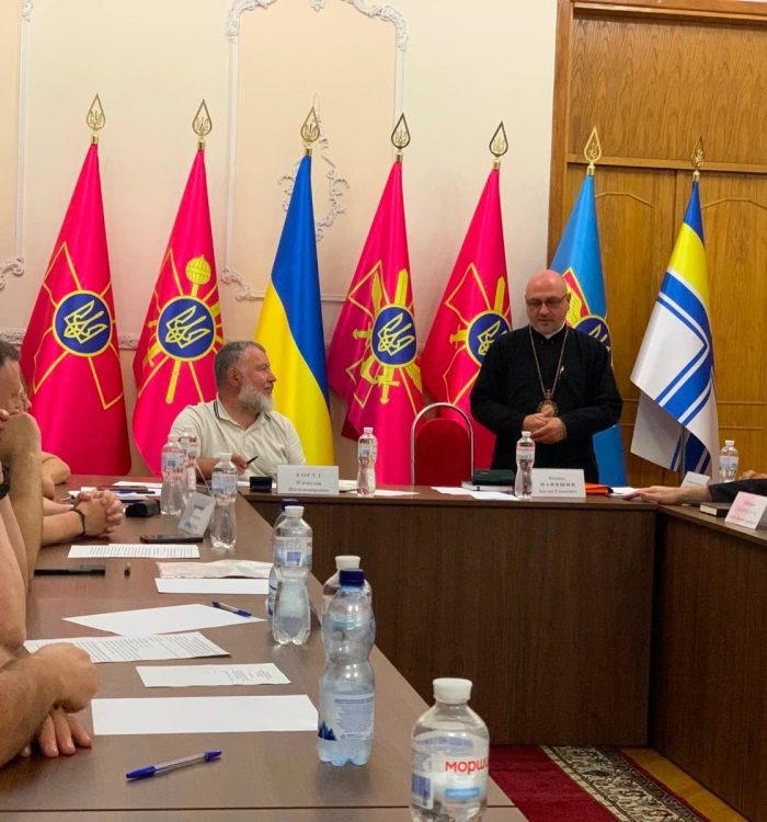 Владику Богдана Манишина обрано головою Міжконфесійної ради при Міністерстві оборони України