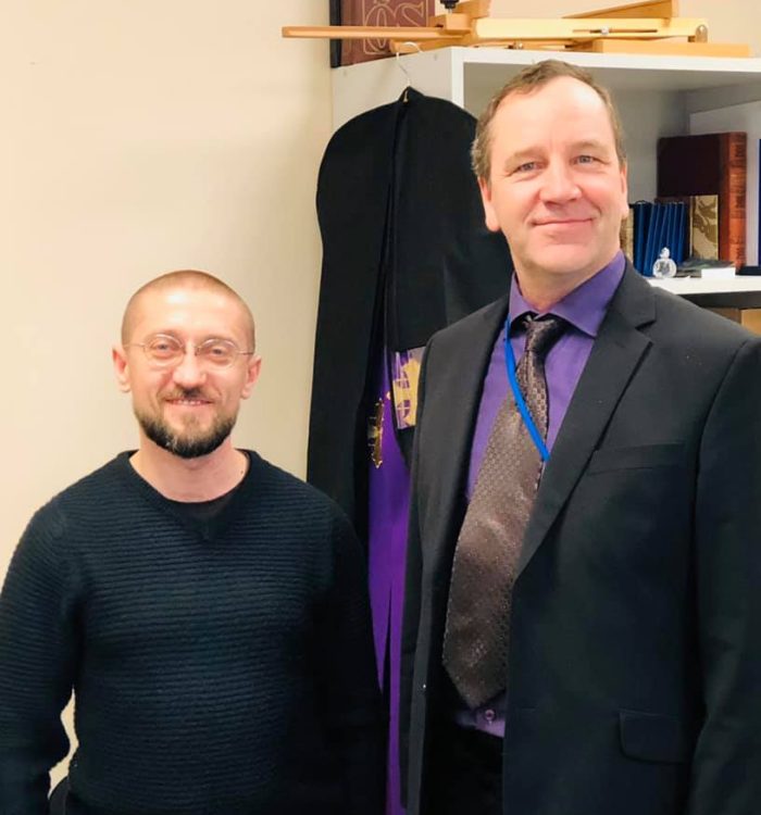 О. Андрій Зелінський зустрівся з головним капеланом Сил оборони Естонії