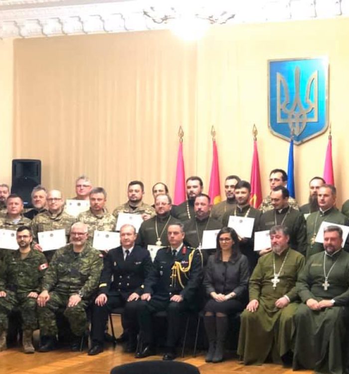 У Києві завершився Курс з питань розвитку капеланської служби за участю представників Королівської канадської служби капеланів