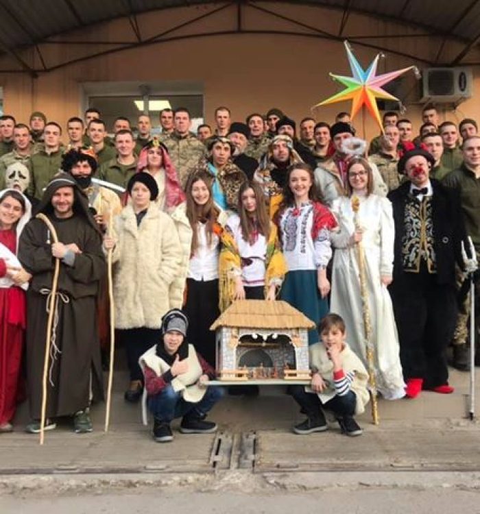До військових у Білгород-Дністровському завітали вертепи