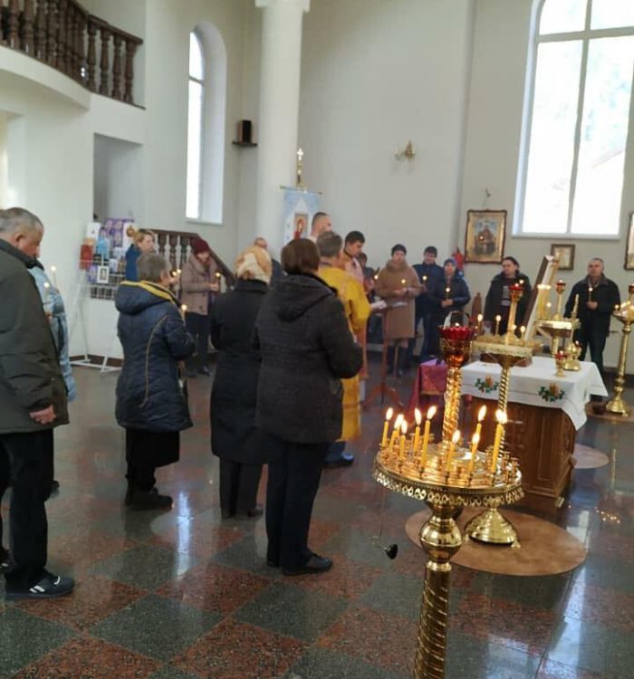 Напередодні Великого посту в Ірпені зустрілися родичі полеглих Героїв України