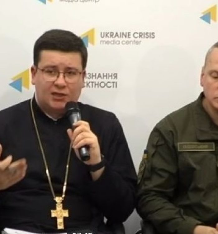 Прес-брифінг щодо запровадження служби військового духовенства в Національній гвардії України