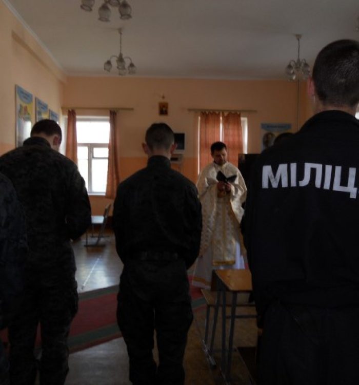 Військовослужбовці Київського гарнізону вперше запричащалися