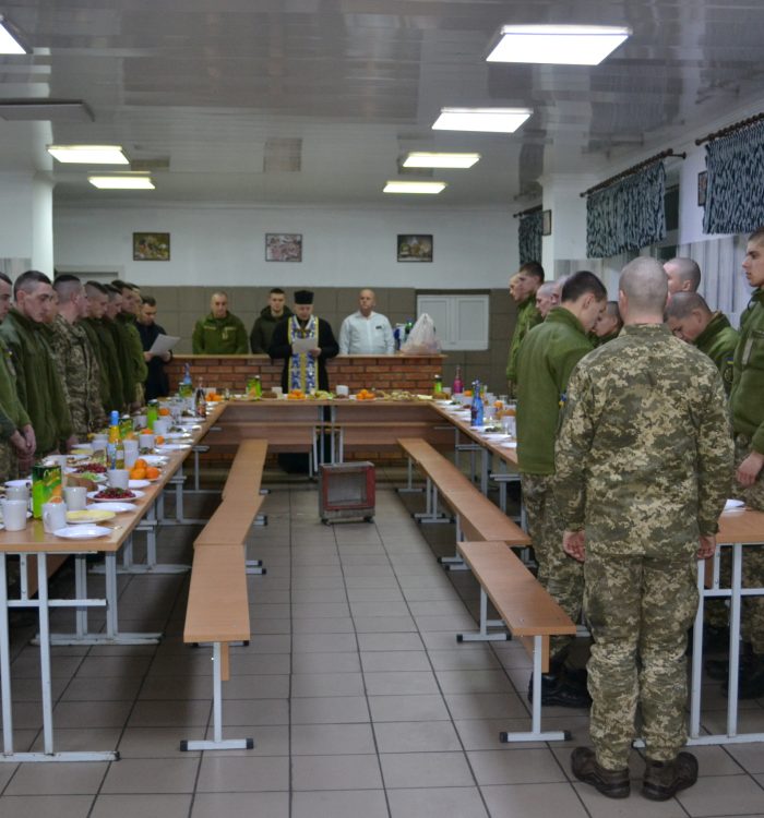 Капелан привітав військових на Одещині з Новим роком