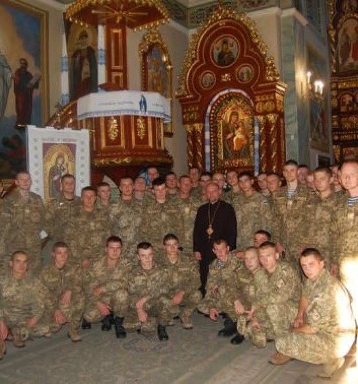 Першокурсники львівської військової академії здійснили паломництво до Гошева