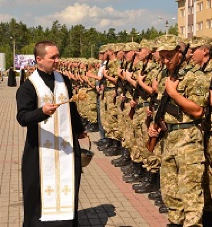 Військовий капелан благословив прикордонників в Оршанці