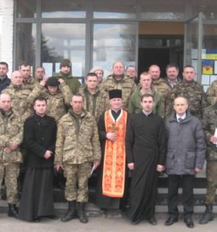 Духовна зустріч з військовими на Яворівському полігоні