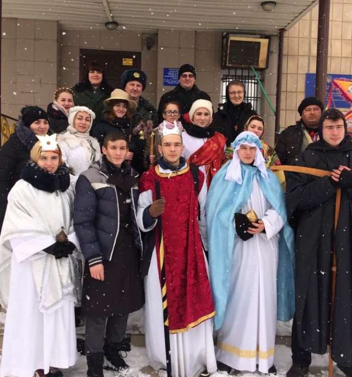 Різдвяний вертеп побував в УВП 14 у Кропивницькому