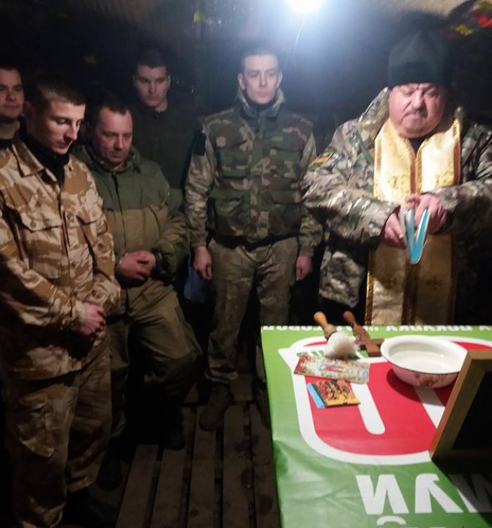 Капелани Тернопільщини відвідують військових в АТО