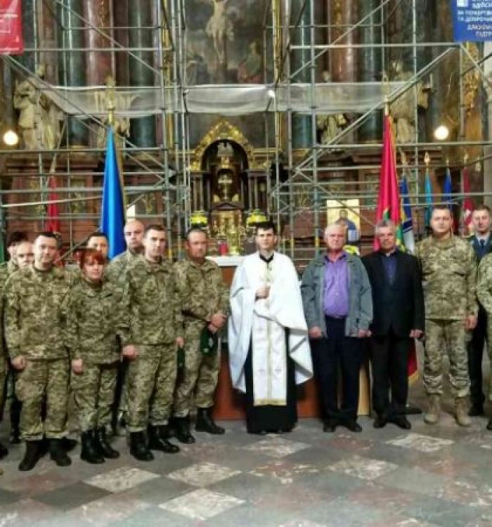 Львівський прикордонний загін молився Молебень до Богородиці у Гарнізонному храмі