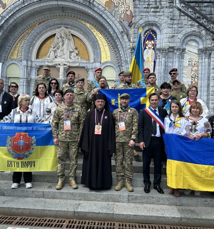 Представники України взяли участь у 65-ому Міжнародному військовому паломництві до Люрду