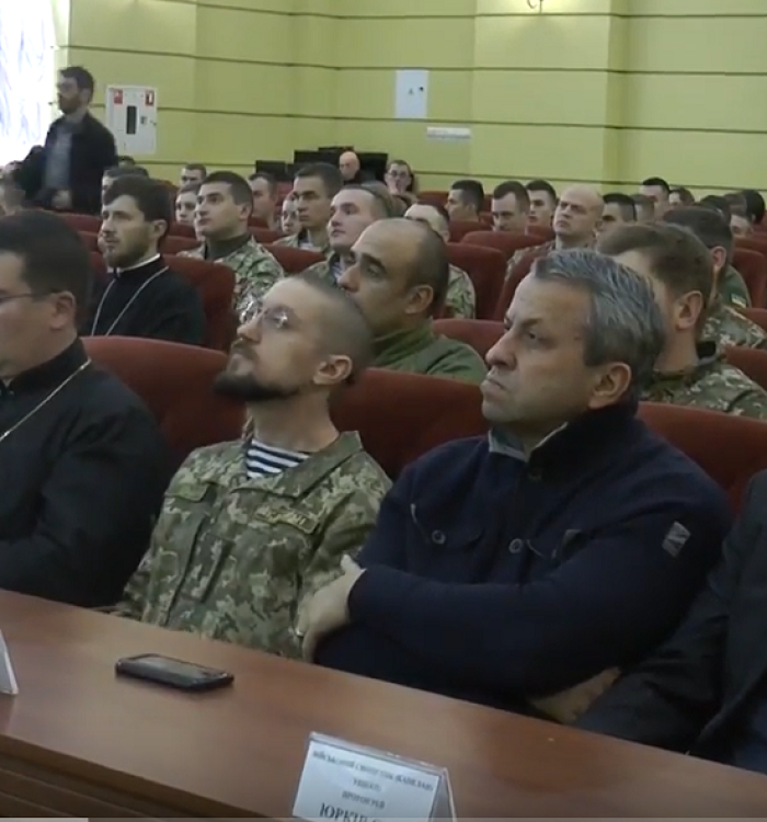 У НАСВ завершився перший базовий курс військових капеланів для ЗС України