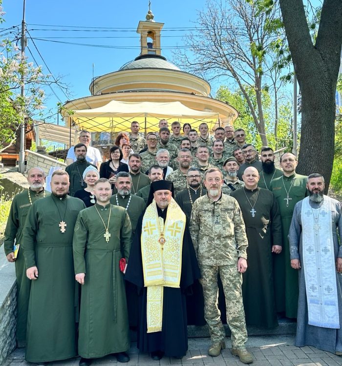 На Аскольдовій могилі у Києві провели міжконфесійні молитовні заходи за участі військових капеланів