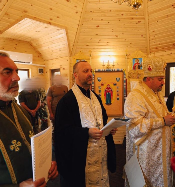 Владика Андрій Хім’як освятив каплицю для духовних потреб військових