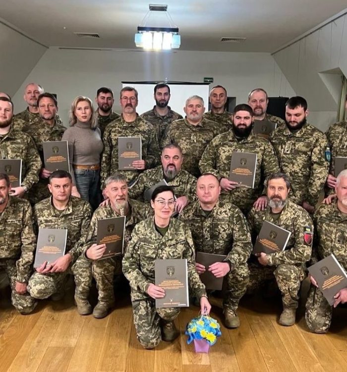 Четверо греко-католицьких військових капеланів отримали сертифікати про завершення навчання