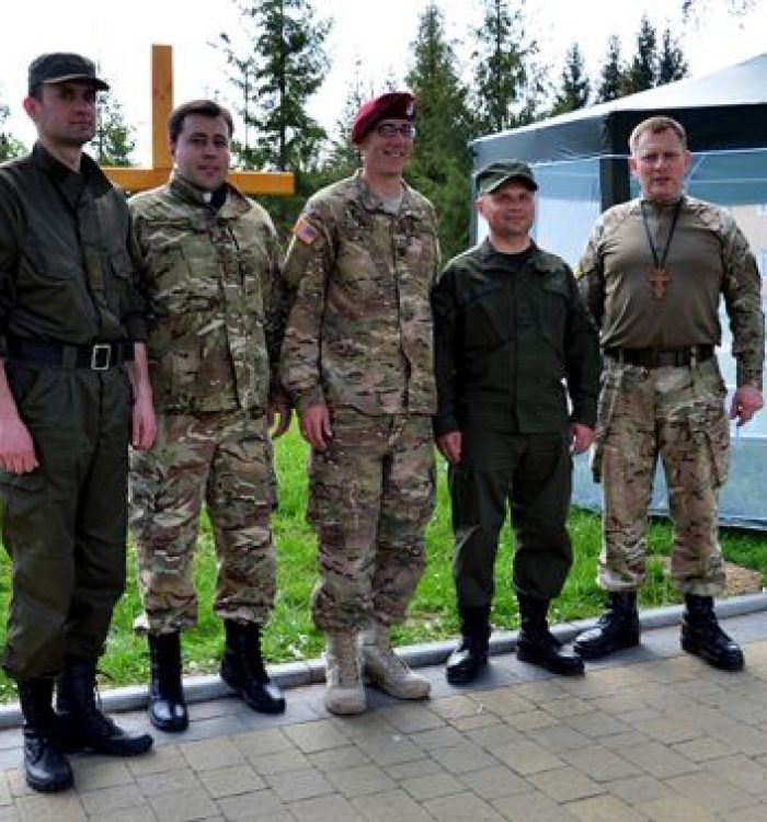 У міжнародних військових навчаннях на Львівщині беруть участь капелани УГКЦ та США (відео)