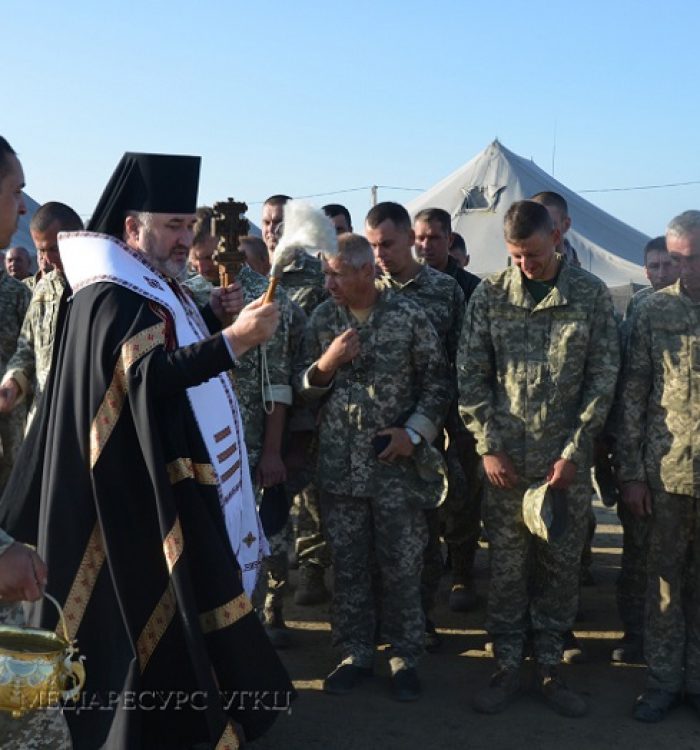 Тучинський полігон на Рівненщині відвідав владика Василь (Івасюк)