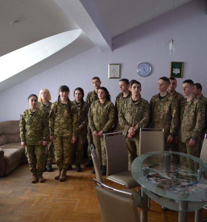 Майбутні офіцери відвідали оселю семінаристів