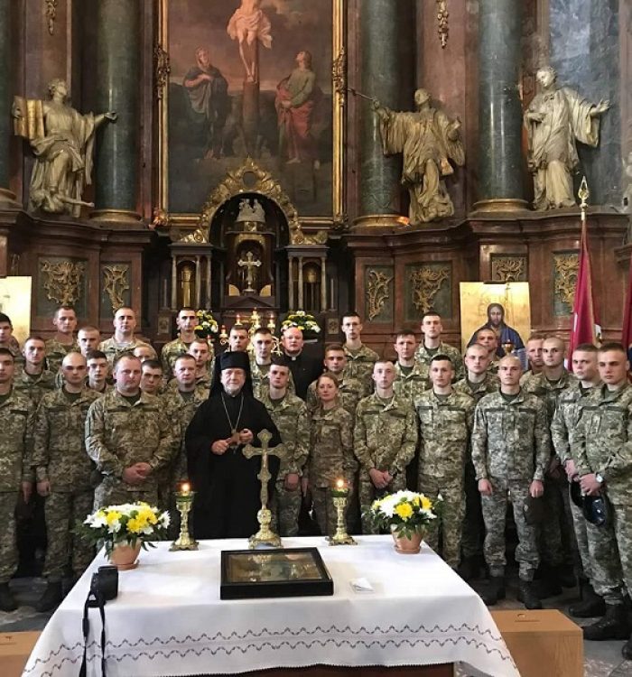 Військовослужбовці Національної академії сухопутних військ долучились до 60-го Міжнародного військового паломництва