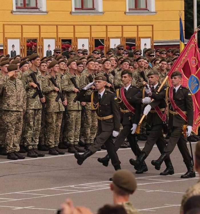 Військова присяга у НАСВ: нам є ким пишатись