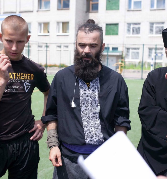 У Кременчуцькій виховній колонії для неповнолітніх відбулося духовне і спортивне свято «Козацький гарт»