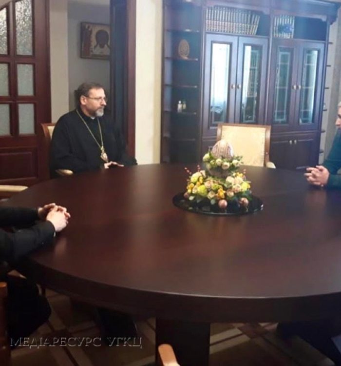 Глава УГКЦ зустрівся з командувачем Національної гвардії України