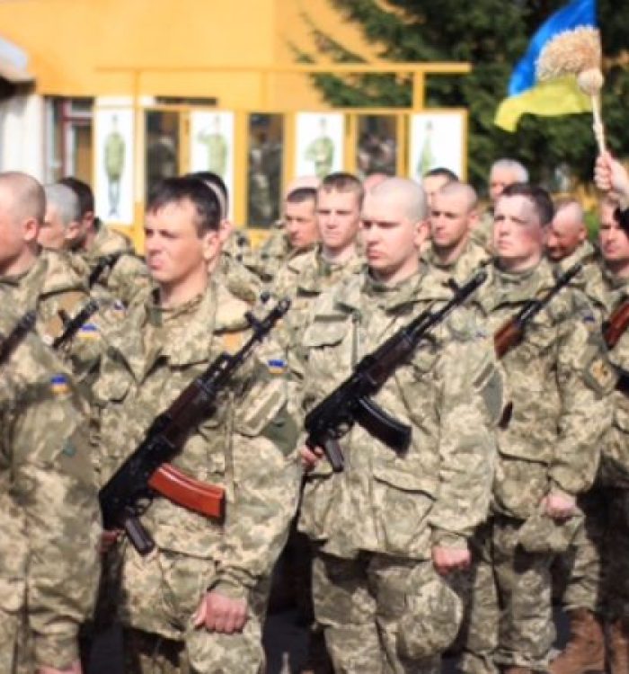 Присяга на вірність українському народу військовослужбовців в 184-му навчальному центрі