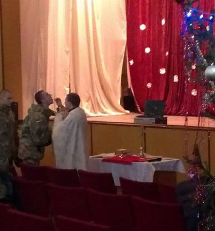 Свята Літургія із солдатами 184-го Навчального центру