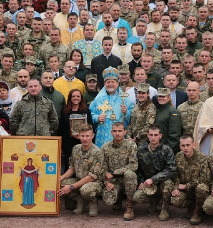 Президент України привітав учасників Веукраїнського військового паломництва
