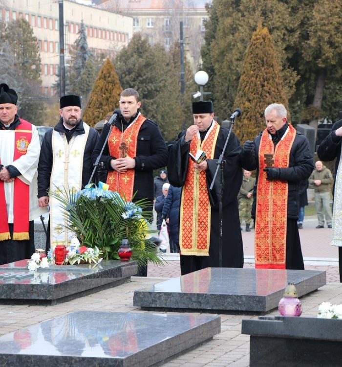 Військові капелани Львівської архиєпархії взяли участь у заходах до Дня Соборності України