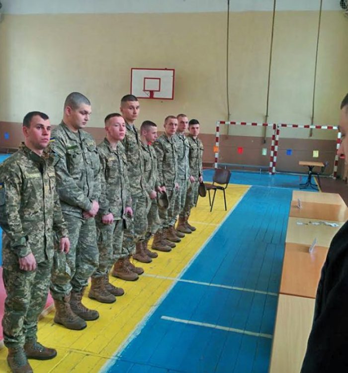Капелан військової Академії благословив курсантів на добру участь у спортивних змаганнях