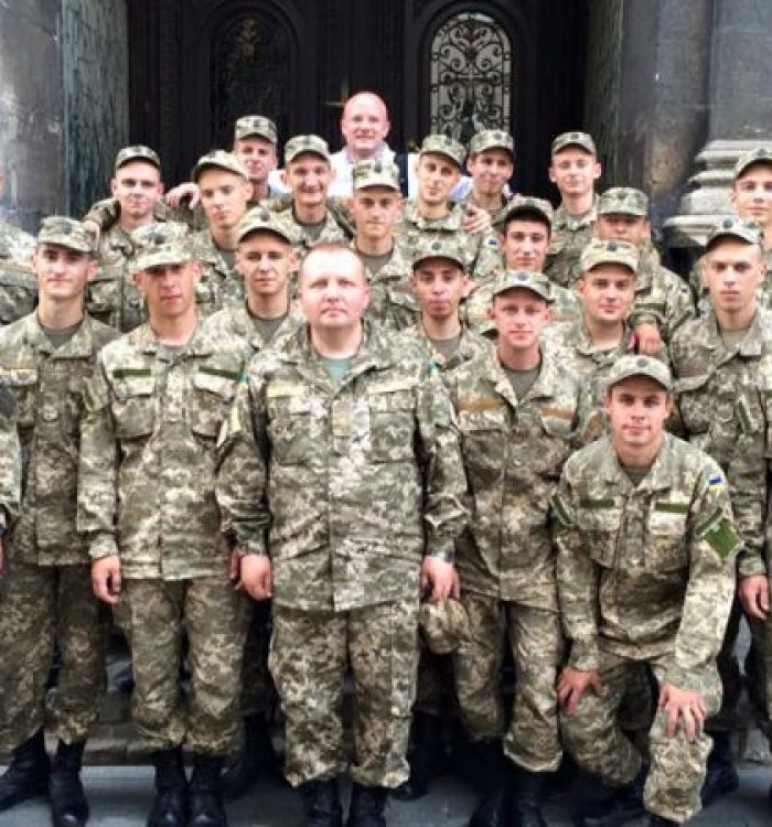 Бійці із Липників відвідали Гарнізонний храм