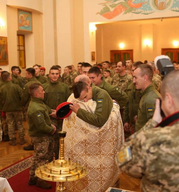 У Національній академії сухопутних військ відзначили празник храму Святого Архистратига Михаїла