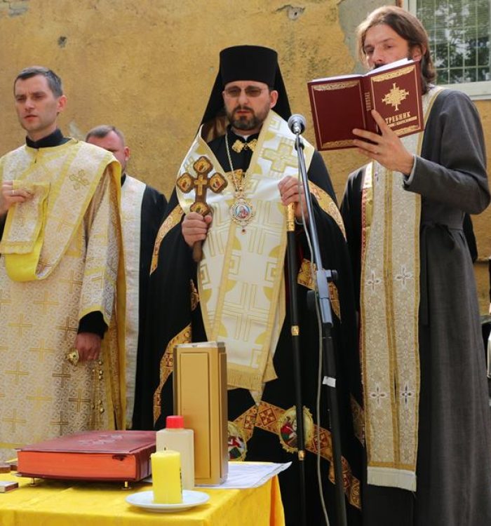 Військовослужбовці Одеського гарнізону разом із представниками духовенства УГКЦ заклали капсулу для будівництва каплички