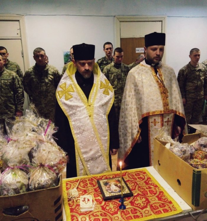 Єпископ-помічник Тернопільсько-Зборівської архиєпархії провідав військових на Луганщині