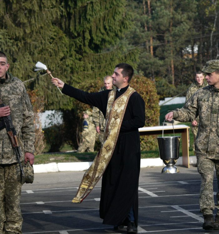 Капелан привітав військовослужбовців з нагоди урочистої присяги на вірність українському народу