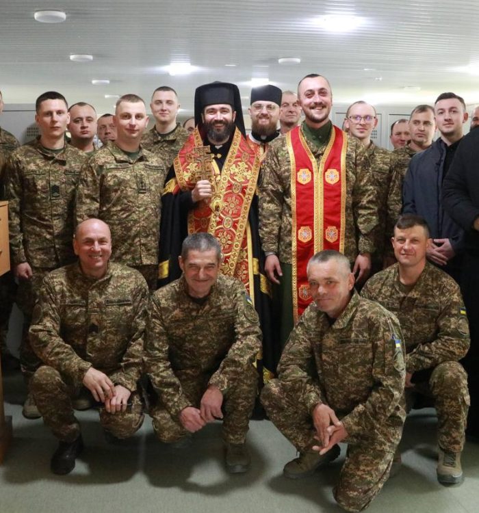 З нагоди 11-ої річниці заснування НГУ владика Микола Семенишин відвідав нацгвардійців у Івано-Франківську