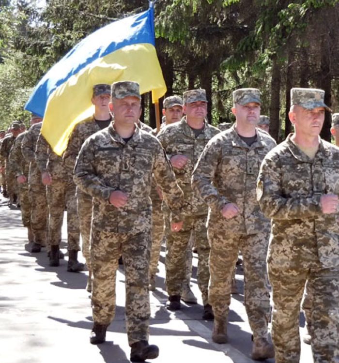 Відбулися урочистості з нагоди повернення Золочівського ремполку із зони АТО