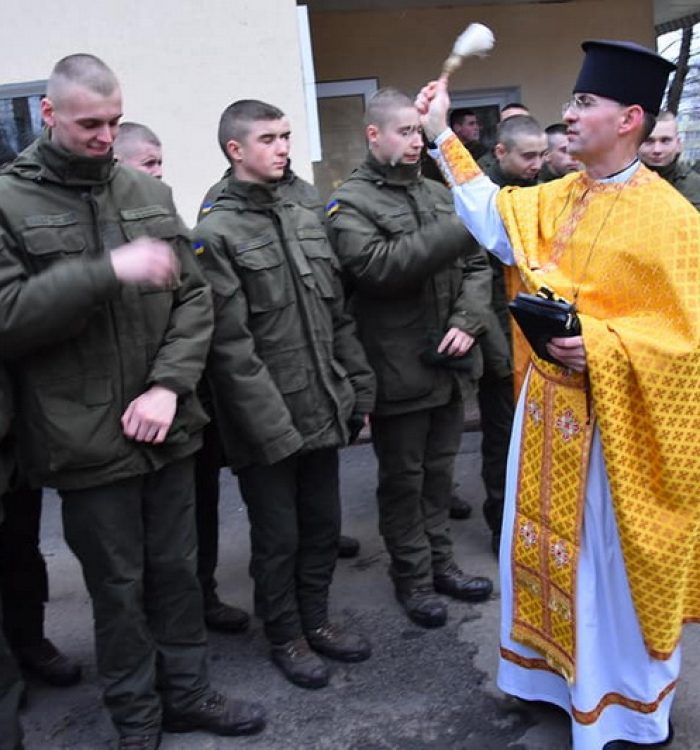 Навечір’я Богоявлення тернопільські семінаристи та капелани провели із військовослужбовцями Національної гвардії