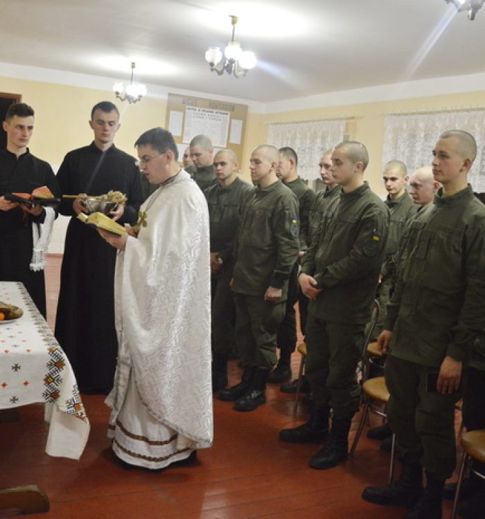 Великодні свята у військових частинах Тернополя