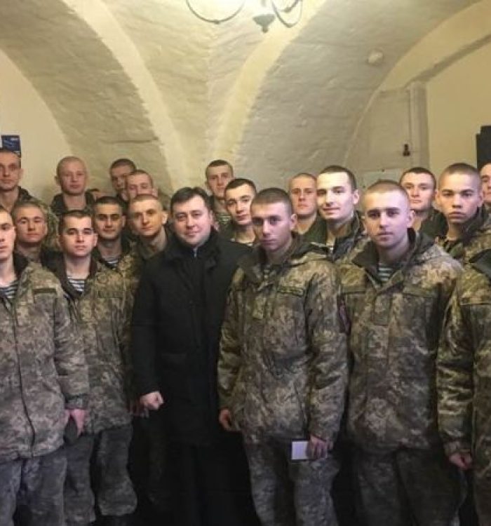 Військовослужбовці 80-ї окремої десантно-штурмової бригади відвідали Гарнізонний храм