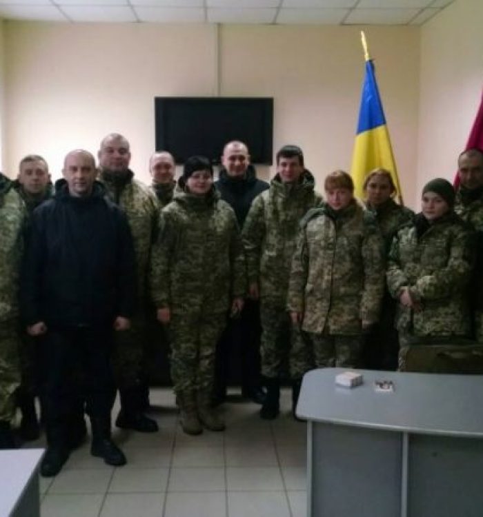 Капелан відвідав військовослужбовців на місці несенні служби